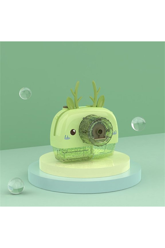 Bubble Machine, Animals Bubble Machine Music Automatic Bubble Blowing Camera 50ML