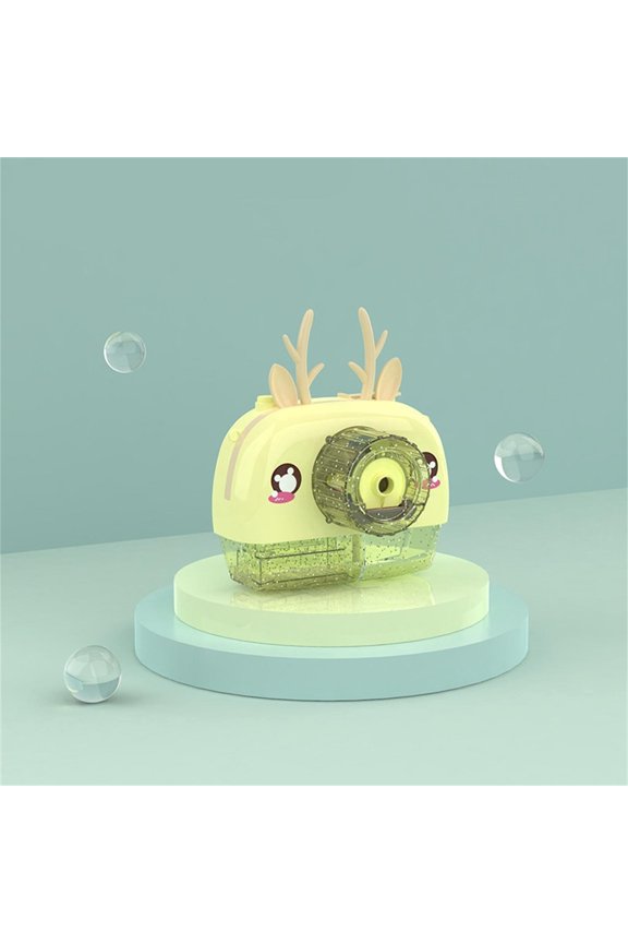 Bubble Machine, Animals Bubble Machine Music Automatic Bubble Blowing Camera 50ML