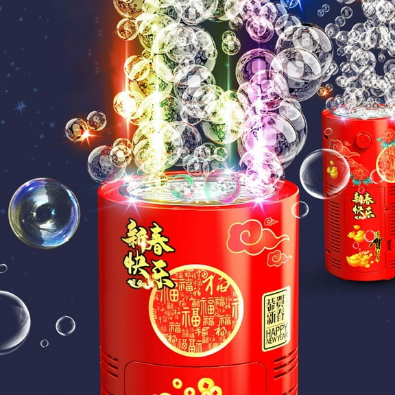 CYBIBO Bubble Machine,Portable Bubble Machine Automatic Bubble Machine For Outdoor Indoor Parties Celebrate The New Year