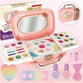 CYBIBO Makeup for Kids, Kids Makeup Sets for Girls, Toddler Makeup Kit