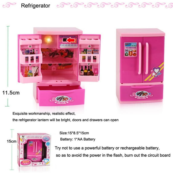 CYBIBO Play Kitchen, Toy Kitchen, Baby Kid Developmental Educational Pretend Play Home Appliances Kitchen Toy Gift