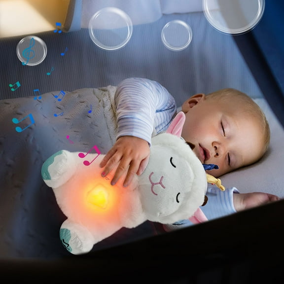 CYBIBO Relief Koala, Breathing Otter, Anxiety Relief Koala Breathing, Breathing Stuffed Animal, Calming Otter, Soothing Koala Bear for Sleeping with Music Lights & Rhythmic Breathing Motion