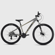 CYBIC 29" Mountain Bikes with Aluminum Alloy Frame Shimano 27 Speeds Bicycle,Disc Brake and Suspension Fork Bikes, Grey Green