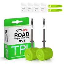 2-Pack CYCLAMI TPU Bike Inner Tube for 700C x 32-47C (ALLRoad & Gravel ...