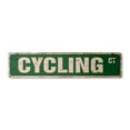 thumbnail image 1 of CYCLING Vintage Plastic Street Sign Childrens Name Room Sign | Indoor/Outdoor |  36" Wide, 1 of 4