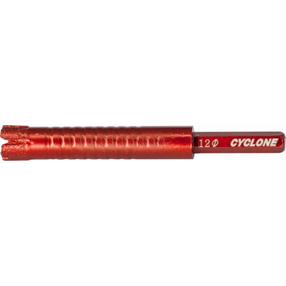 CYCLONE TILE DRY/WET NON-CORE W/ HEXAGON CHUCK