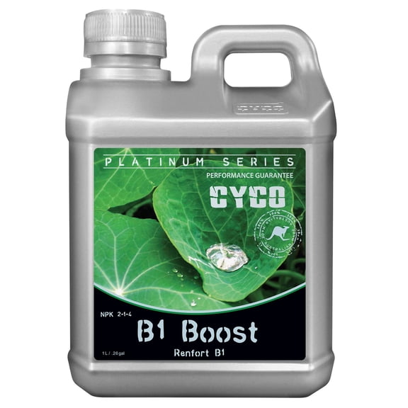CYCO B1 Boost, Liquid Nutrient for Hydroponic Plants, 2-1-4, 1 Liter