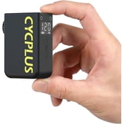 CYCPLUS Tiny Electric Bike Pump AS2 Ultra, 90g, Magnesium Alloy Shell, Black