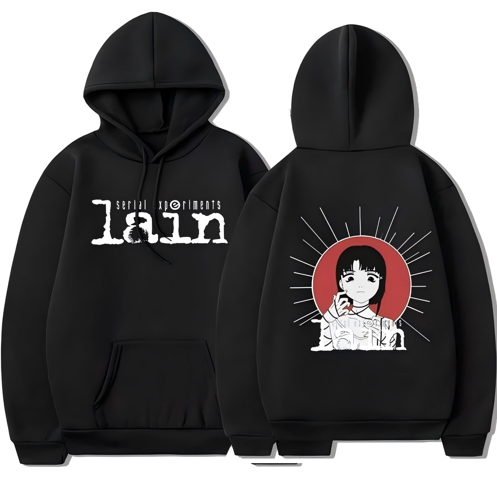 Serial experiments lain hoodie clearance