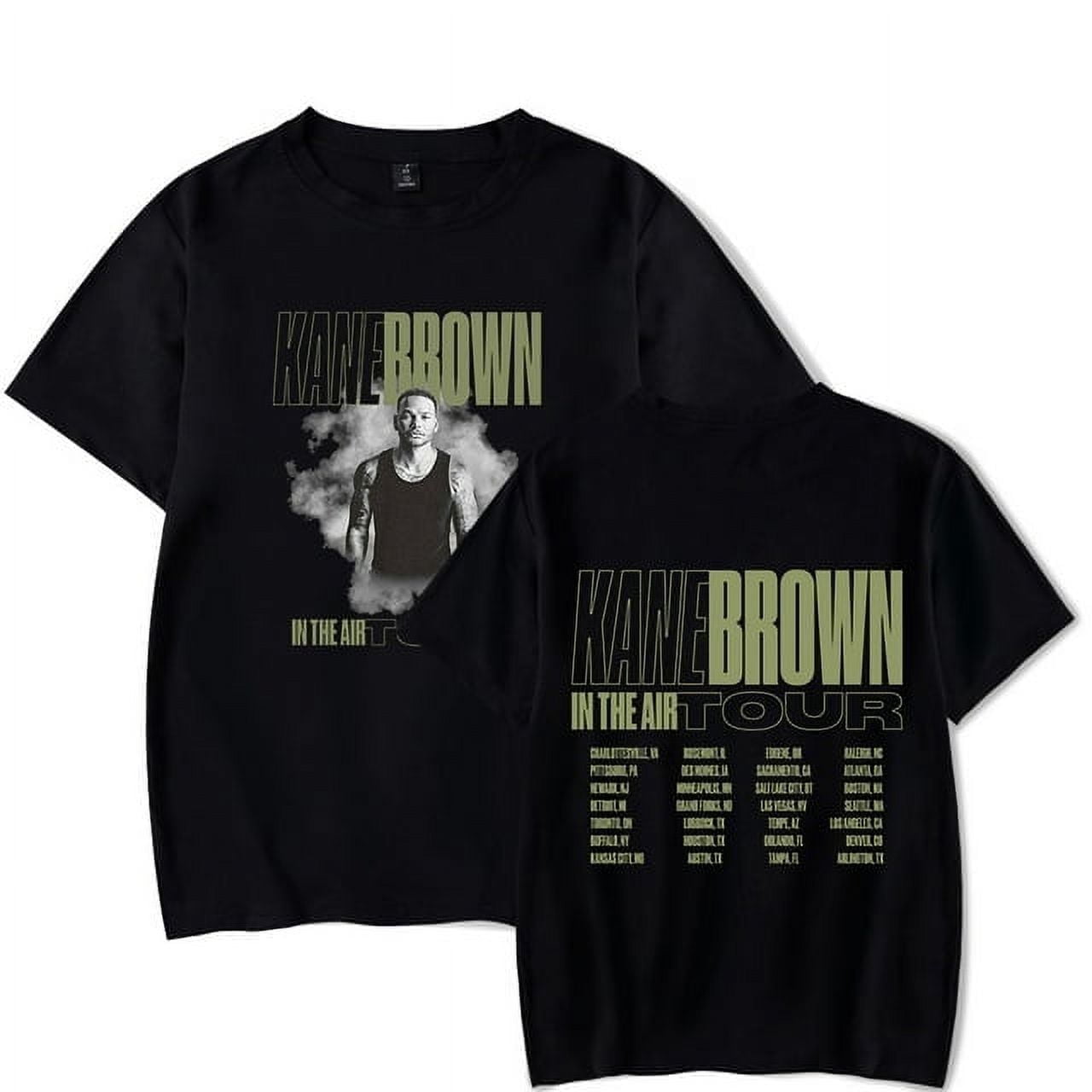 CYDZSWYXGS Kane Brown T-Shirt Cotton Crew Neck Short Sleeve T