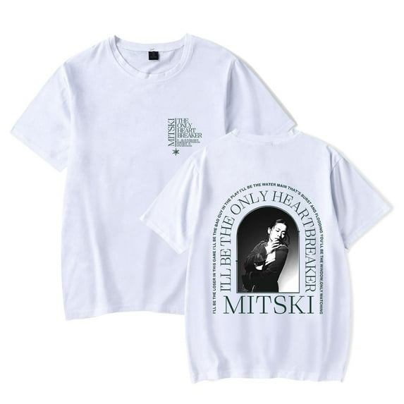 CYDZSWYXGS Mitski Miyawaki The Only Heartbreaker T-shirts 2024 Tour Merch Tee Women Men Fashion Casual Short Sleeve