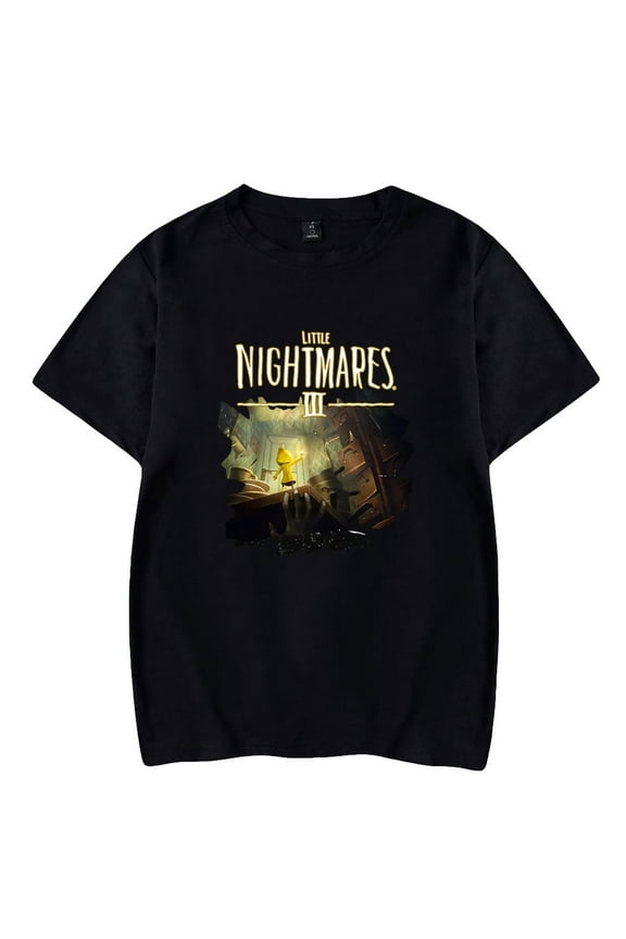 CYDZWSYXGS Little Nightmares 3 Game T-shirt Fashion Crewneck Unique Short Sleeve Casual Tees