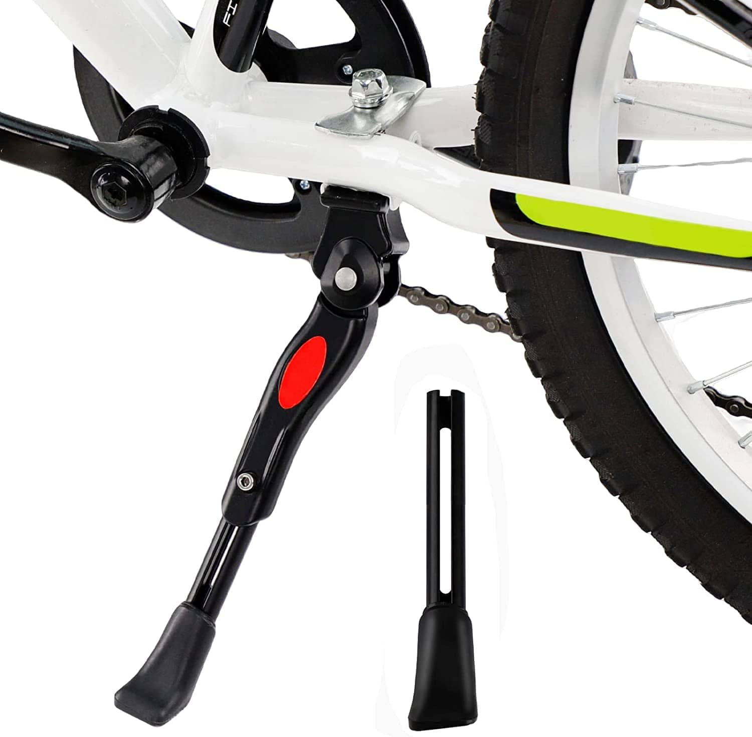 CYFIE Bike Kickstands Center Mount Bike Stand for 16 18 20 inch with 18 20 inch Auxiliary Bar