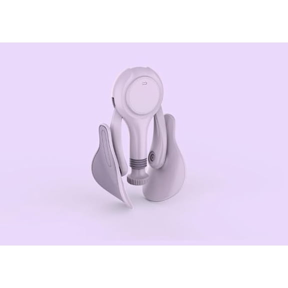 CYFIE Thigh Master, Leg Strength Workout Equipment for Women, Adjustable Inner Thigh Kegel Trainer for Home Gym with 2PCS Band