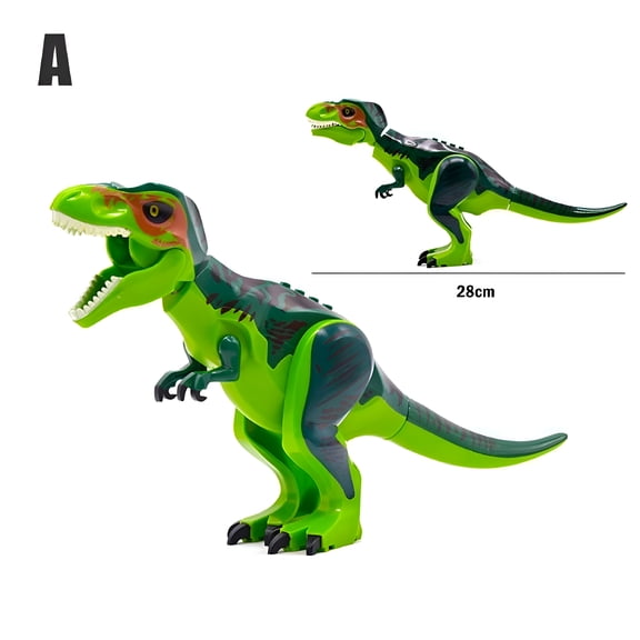 CYFW 11-Inch Dinos Toy Buildable Dinosaur Building Blocks Figures Including T Rex,Velociraptor,Pterosauria Etc Optional