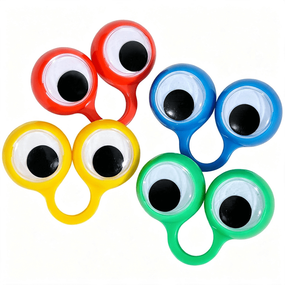 CYFW 2.25" Finger Eye Puppets, Interactive Finger Eyes