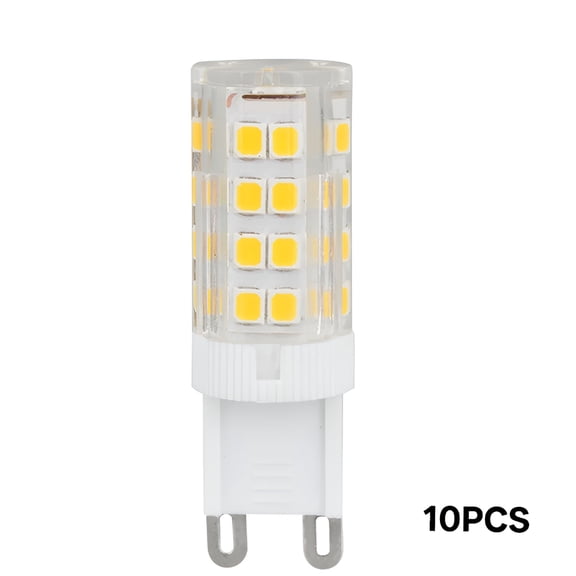 CYFW 2026 New 10 Pack Led G9 Daylight White Led Corn Bulb Lamp Light 120V Ac Us Shipping, for Home, Office, Kitchen, Living Room, Hallway, Ceiling Light