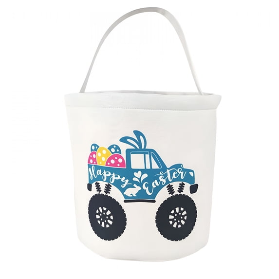 CYFW 2026 New Easter Bunny Basket Bags for Boys Girls,Rabbit Bucket Tote for Easter Egg Decorations Candy Gifts Storage,Carry Easter Rabbit Baskets for Easter Eggs Party