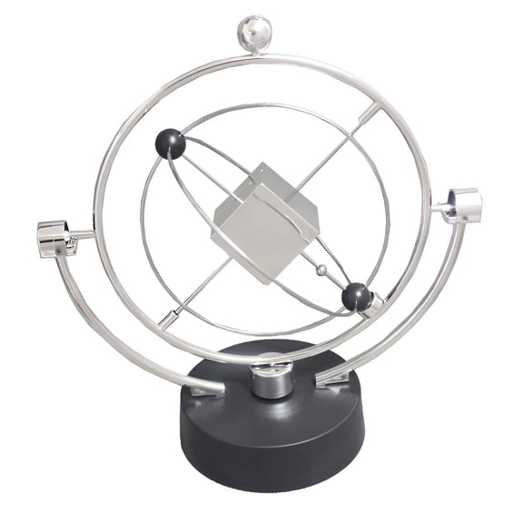 CYFW 2026 New Newtons Cradle Kinetic Energy Model Newton Bassinet Motion Transfer Demonstration Pendulum Style2 for Office Desk Science Demonstrations Educational Display Stress Relief.