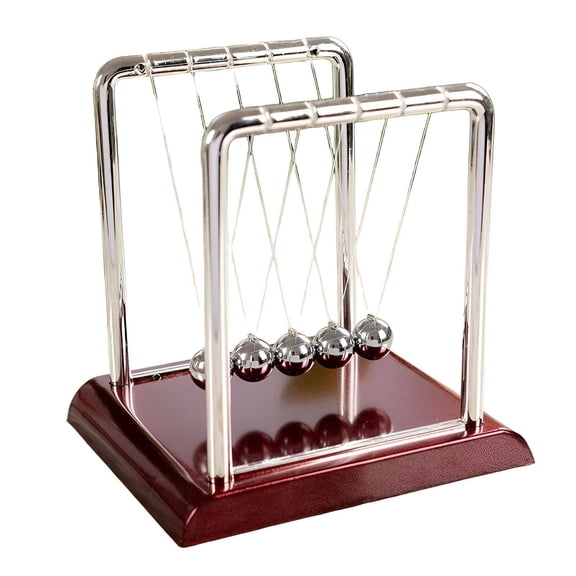 CYFW 2026 New Newtons Cradle,Scientific Motion Display Newton Bassinet,Engaging Physics Experiment Pendulum,For Office Study Classroom L