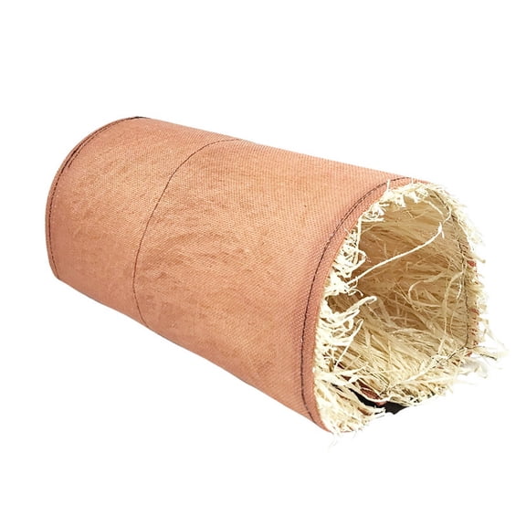 CYFW 2026 New Rabbit Hideout,Stylish Cotton-Linen Rabbit Toys,Fresh Dried Hay Guinea Pig Tunnel,Comfortable Hamster Hideout for All Small Pets for Resting,Playtime,Chewing,Exploration.