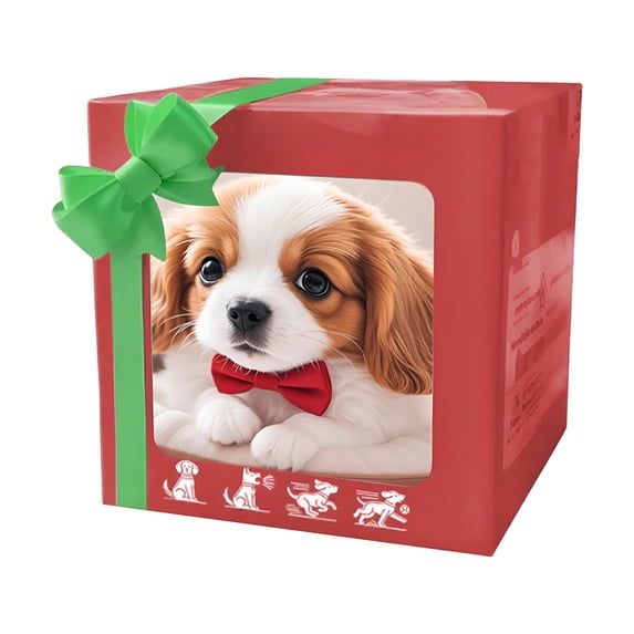 CYFW 2026 New Robot Dog - Smart Realistic Robot Dog Puppy That Acts Like a Real Dog, Interactive Plush Robot Dog for Adults, Walking, Barking, Tail Wagging