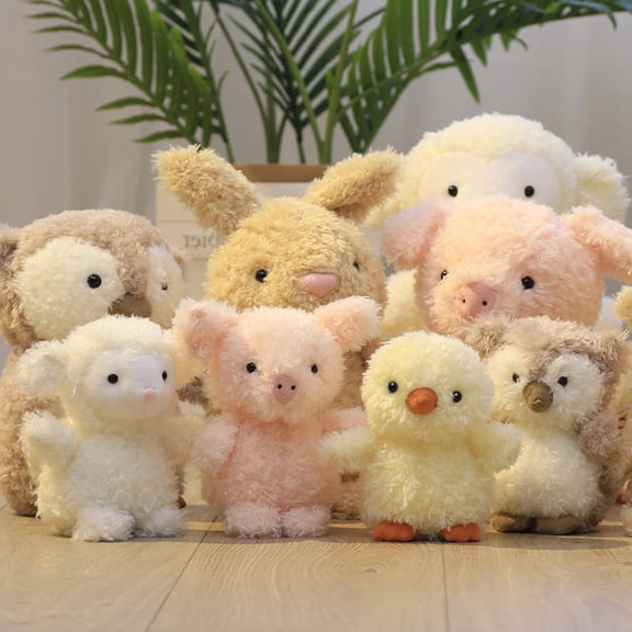 CYFW 2026 New Stuffed Animal Kids' Favorite Teddy Stuffed Animal Multiple Choices Meets Different Needs Live Animals Shape46 for Playtime Cuddle Time Gift Giving Bedtime Kids' Room Decoration