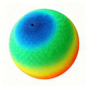 CYFW 5"/7"/8.5"/10" Inflatable Playground Ball,Kickball,Dodgeball Games,Handball,Polyvinyl Material,For Kid/Adult,Perfect for Recess Ball Games,Gym,Yoga Exercises,Schools Sports Activities