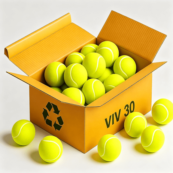 CYFW Advanced Tennis Balls Bulk, 30/50/100+ Pack Practice Balls Pressure Bouncing 53In High Durable, Official Size Pet Dog Playing Ball, Good for Tennis Training Machine & Kids Play on All Courts