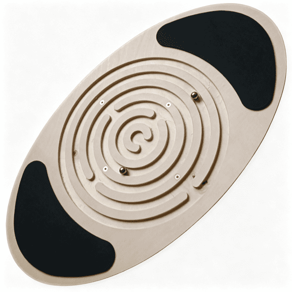 CYFW Balance Board with Maze for Kids & Adults - Rocker Wobble Disk Balance Board Game for Toddlers, Teens, Indoor Energy-Burning Play, Physical Therapy, Core Training & Coordination