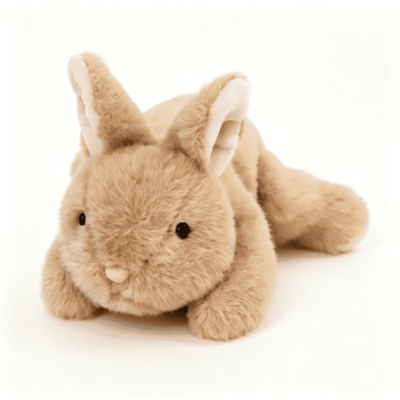 CYFW Bunny Stuffed Animal Cute Brown Rabbit Plush 6.5" Soft Small Bunny Animal Plush Toy Gifts for Kids Boys Girls Cute Gift Bunny Plush (Brown Bunny)