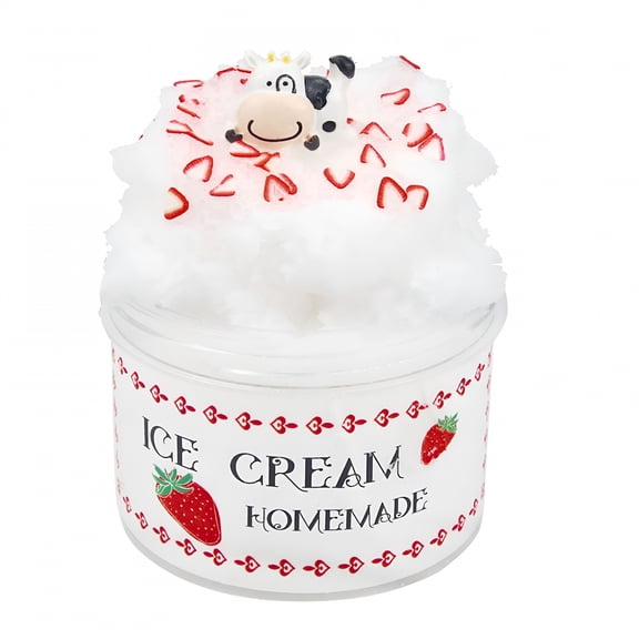 CYFW Butter Stretchy Putty DIY Snow Rice Stretchy Putty Scented Stretchy Stretchy Putty, DIY Sludge Toy Fluffy Stretchy Putty-Stress Relief, non-sticky, Sensory toys Valentine's Day Gifts (white)