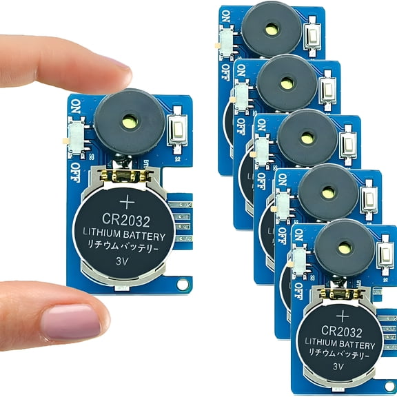 CYFW Cricket Noise Maker Prank (6 Pcs), Hidden Pranks Beeping Several Months, Funny Office Pranks for Adults