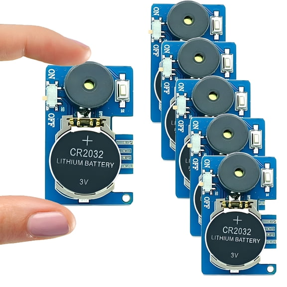 CYFW Cricket Noise Maker Prank (6 Pcs), Hidden Pranks Beeping Several Months, Funny Office Pranks for Adults