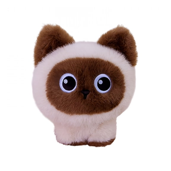 CYFW Cute and Soft Plush Toys,Plush Siamese Cat Toy,for Home Decoration,Birthday Gift for Children,Teens and Adults(1*Plush Toy),F