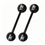 CYFW Giant Inflatable Dumbbell Barbell,Funny Carnival Circus Birthday/Halloween Party Decorations Fake Weights Cosplay Props Party Supplies,Blow Up Strongman Costume Photo Booth Props Accessory