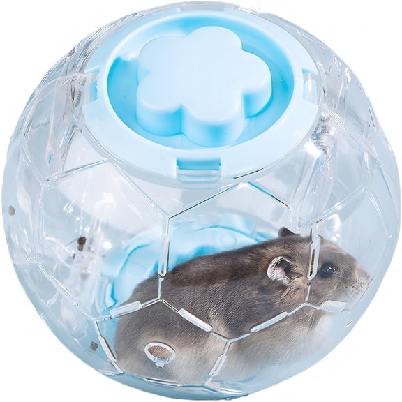 CYFW Hamster Ball 5.9 Inch-Dwarf Hamster Running Ball,Small Hamster Exercise Ball with Football Design And Four Metal Screws (5.9In)