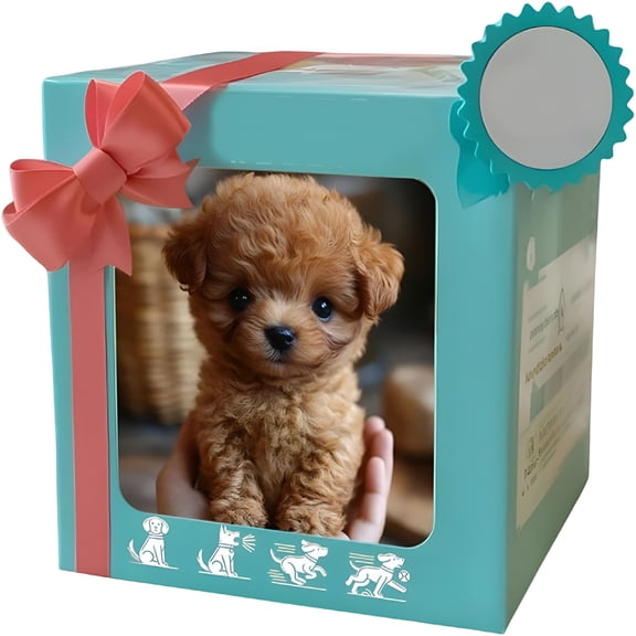 CYFW Interactive Plush Robot Dog Toy with Simulation Barking Sound for Adult Fun Companion