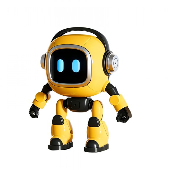 CYFW Interactive Smart Robot, Gesture Control Programmable Robot with Voice Response, Educational Toy for Learning and Entertainment, for Gifts and Family Interactive Play, Yellow