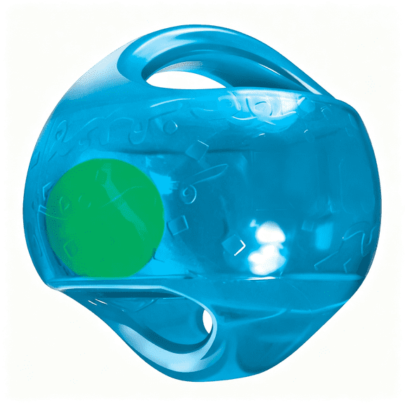 CYFW Jumbler Ball - Interactive Toy for Dog & Puppy Playtime - Fetch Toy with Tennis Ball - Dog Supplies for Engaging Play - for Large/Xl Dogs - Randomly Provided Color
