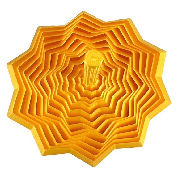 CYFW Mini Sensory Fidget Star,3D Printed Fidgets Spiral Tower,Sensory Items for Stress Relief Quiet Fidgets