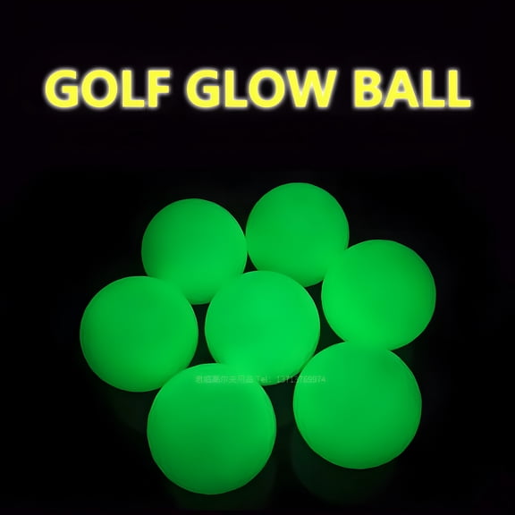 CYFW Night Balls Luminous Light Up Golf Balls Bright Night Glow Reusable Glow in the Dark Golf Balls