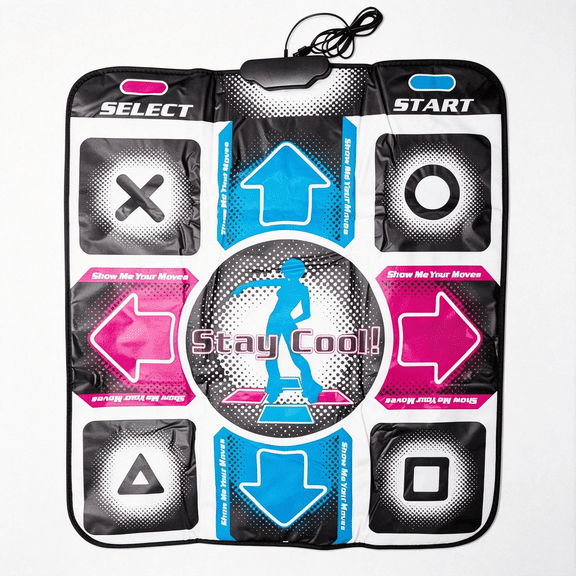 CYFW Non-Slip Dance Pad Dancing Mat, Pc Usb Dancing Mat Compatible for Pc Av Video Game Non-Slip Dance Mat