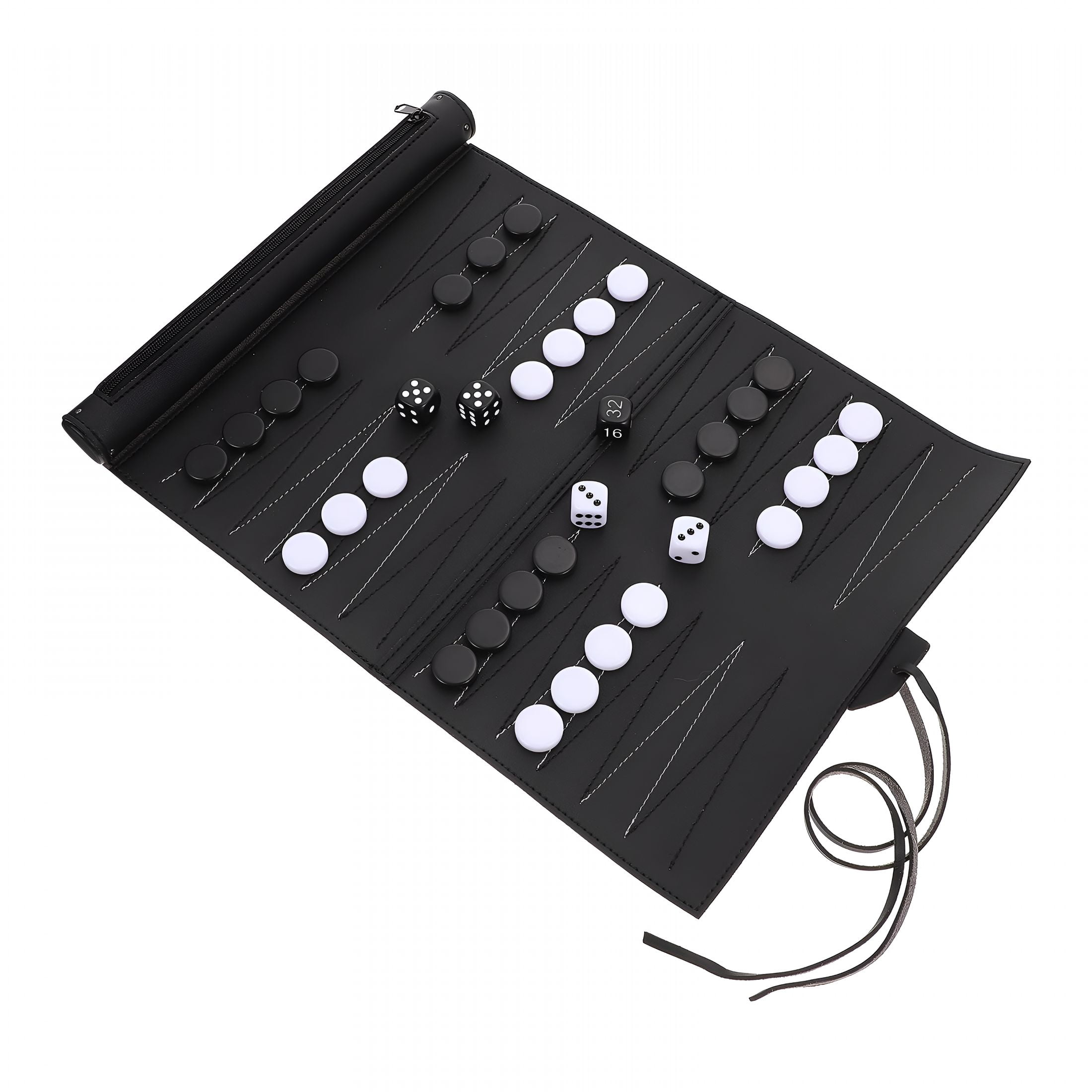 CYFW Portable Black Chess Board with Durable PU Material for Home Use ...