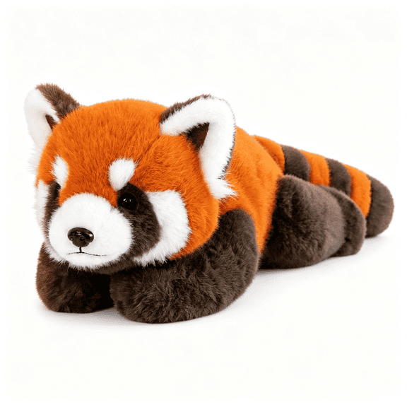 CYFW Red Panda Weighted Stuffed Animal Plush, Cute Weighted Plush Animal Super Soft Hugging Pillow Plushie Toy for Kids & Adults Birthday Gifts (Red Panda, 11.8")