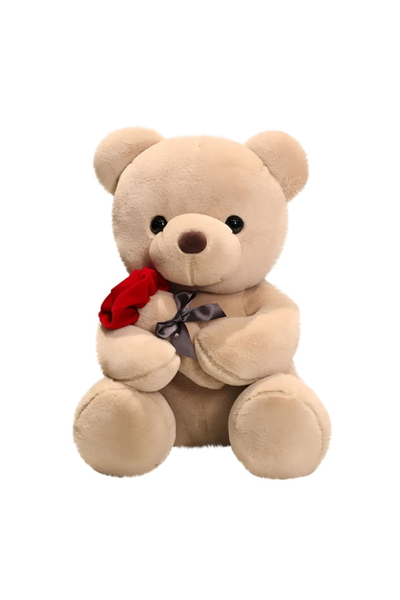 Rose Teddy Bear Stuffed Animals&Plush Toy,Bear Stuffed Animal,Mini Teddy Bears 9"