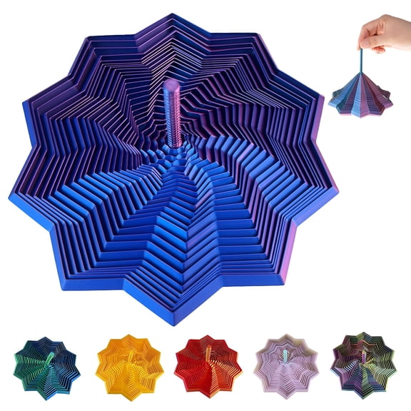 CYFW Sensory Fidget Star,3D Printed Fidgets,Sensory Fidget Toys Spinner for Relaxation Quiet Fidgets For Classroom