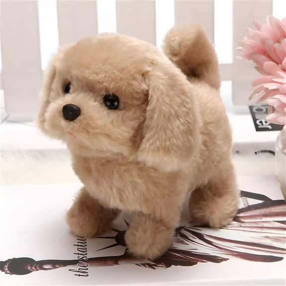 CYFW Simulation Puppy Pet Toy Dog Can Walk And Call Toy Dog ChildrenS Gift Decor Movement Toys for Kids