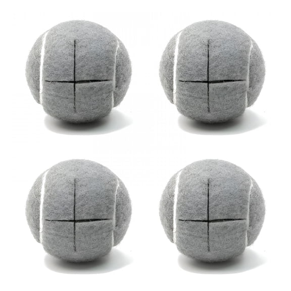 CYFW Tennis Balls for Walkers Walker Tennis Balls Precut Tennis Balls for Walkers Pre Cut 4 Pcs
