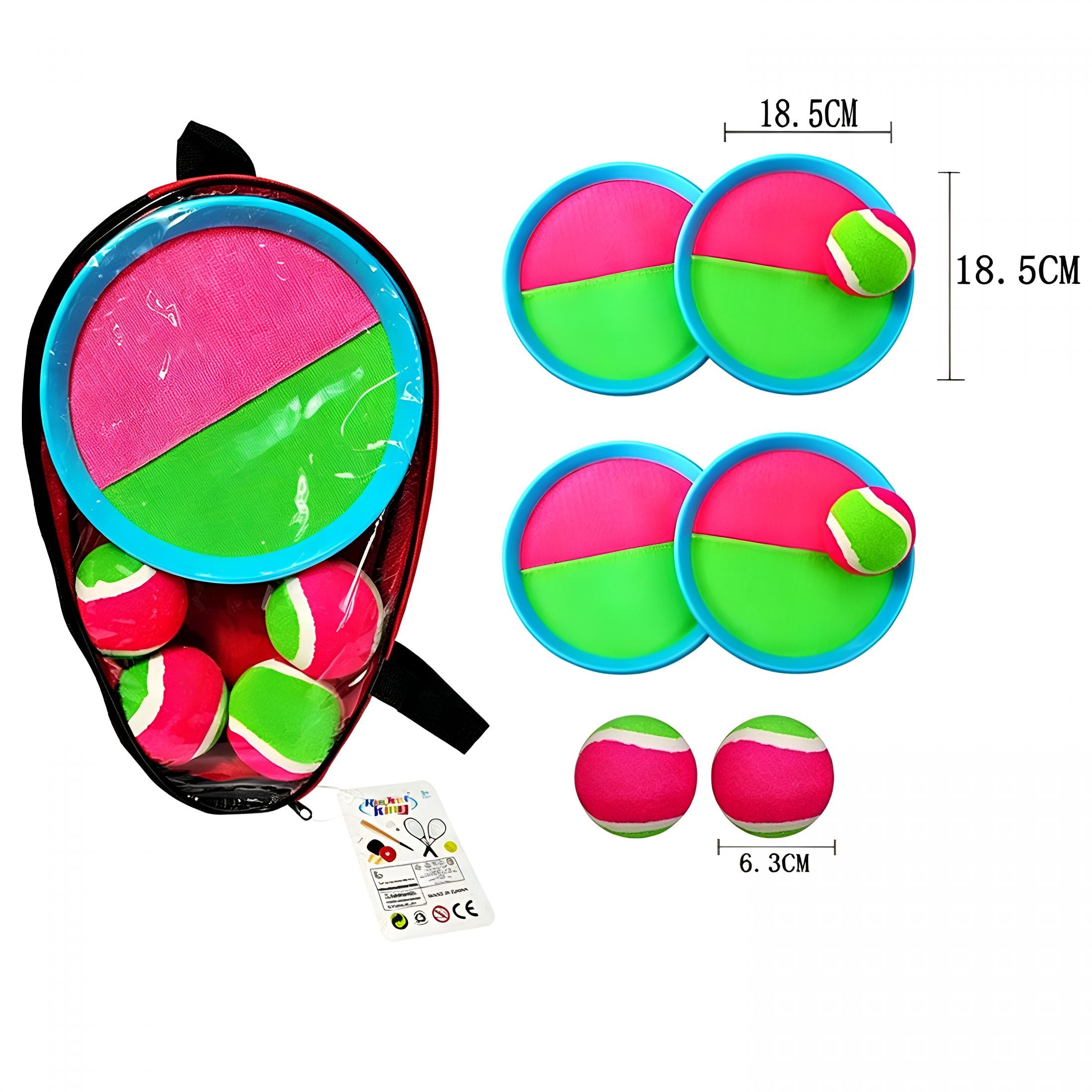 CYFW Toss and Catch Ball Game Outdoor Toys for Kids Yard Games Beach Toys Outside Games for 3 4 5 6 7 8 9 10 Year Old Boys Girls